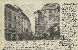 Rautterhaus - Villach-Innere Stadt - alte historische Fotos Ansichten Bilder Aufnahmen Ansichtskarten 