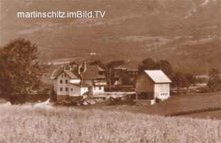 Drobollach, Anwesen Bernold mit Blick nach Süden - Kärnten - alte historische Fotos Ansichten Bilder Aufnahmen Ansichtskarten 