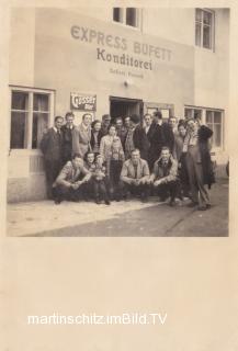 Arnoldstein, Bufett - Konditorei Robert Bernold - Kärnten - alte historische Fotos Ansichten Bilder Aufnahmen Ansichtskarten 