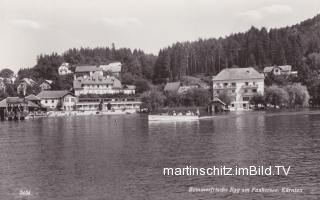 Egg am See, Strandhotel Aschgan - Kärnten - alte historische Fotos Ansichten Bilder Aufnahmen Ansichtskarten 