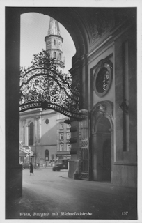 Michaelerkirche - Europa - alte historische Fotos Ansichten Bilder Aufnahmen Ansichtskarten 