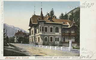 Wasserheilanstalt Mittewald - Villach(Stadt) - alte historische Fotos Ansichten Bilder Aufnahmen Ansichtskarten 