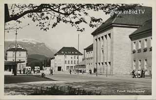 Bahnhof - Villach - alte historische Fotos Ansichten Bilder Aufnahmen Ansichtskarten 