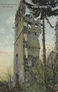 Ruine Landskron - Villach - alte historische Fotos Ansichten Bilder Aufnahmen Ansichtskarten 