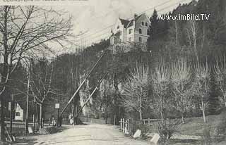 Leonstein und Bahnübergang - Kärnten - alte historische Fotos Ansichten Bilder Aufnahmen Ansichtskarten 
