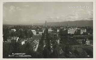 Blick vom Kreuzbergl - alte historische Fotos Ansichten Bilder Aufnahmen Ansichtskarten 
