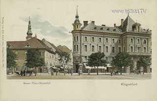 Klagenfurt - Neuer Platz - Rainerdhof - alte historische Fotos Ansichten Bilder Aufnahmen Ansichtskarten 