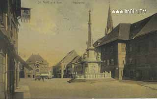 Hauptplatz - alte historische Fotos Ansichten Bilder Aufnahmen Ansichtskarten 