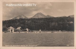 Strandbad Nadrag - Finkenstein am Faaker See - alte historische Fotos Ansichten Bilder Aufnahmen Ansichtskarten 