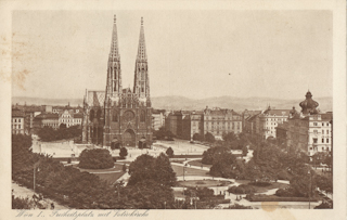 Votivkirche - Europa - alte historische Fotos Ansichten Bilder Aufnahmen Ansichtskarten 