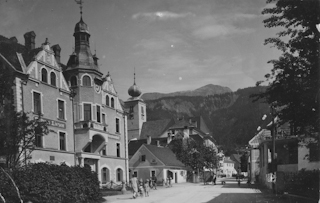Liezen - Hauptplatz - Europa - alte historische Fotos Ansichten Bilder Aufnahmen Ansichtskarten 