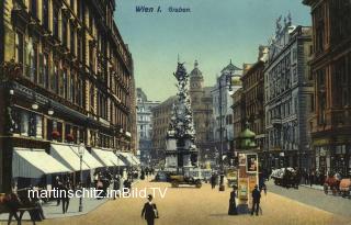 Wien, Graben  - Oesterreich - alte historische Fotos Ansichten Bilder Aufnahmen Ansichtskarten 