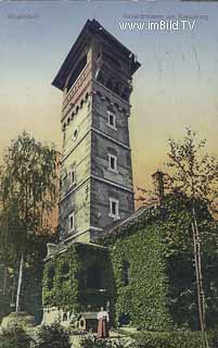 Aussichtsturm am Kreuzberg - Villacher Vorstadt  (8. Bez) - alte historische Fotos Ansichten Bilder Aufnahmen Ansichtskarten 