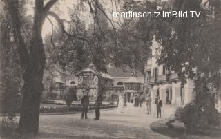 Villach Warmbad, Kur-Badehaus - Oesterreich - alte historische Fotos Ansichten Bilder Aufnahmen Ansichtskarten 