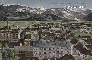 Blickrichtung Italienerstrasse - Kärnten - alte historische Fotos Ansichten Bilder Aufnahmen Ansichtskarten 