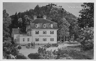 Pension Schönau - Kärnten - alte historische Fotos Ansichten Bilder Aufnahmen Ansichtskarten 