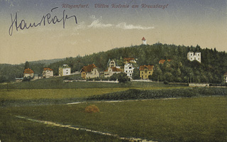 Blick Richtung Krezubergl - Kärnten - alte historische Fotos Ansichten Bilder Aufnahmen Ansichtskarten 