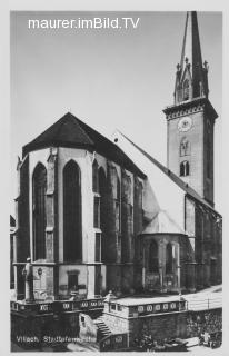 Stadtpfarrkirche - Kärnten - alte historische Fotos Ansichten Bilder Aufnahmen Ansichtskarten 