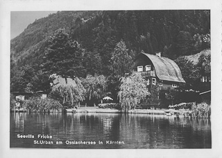 Seevilla Fricke - Oesterreich - alte historische Fotos Ansichten Bilder Aufnahmen Ansichtskarten 