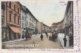 Hauptplatz mit Rautterhaus  - Villach - alte historische Fotos Ansichten Bilder Aufnahmen Ansichtskarten 