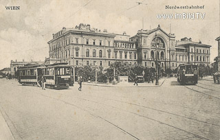 Nordwestbahnhof - alte historische Fotos Ansichten Bilder Aufnahmen Ansichtskarten 
