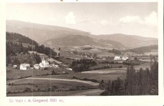 St. Veit in der Gegend bei Neumarkt - Steiermark - alte historische Fotos Ansichten Bilder Aufnahmen Ansichtskarten 