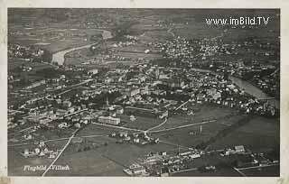 Luftaufnahme aus Richtung Perau - Oesterreich - alte historische Fotos Ansichten Bilder Aufnahmen Ansichtskarten 