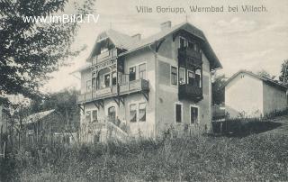Villa Goriupp - Warmbad - Oesterreich - alte historische Fotos Ansichten Bilder Aufnahmen Ansichtskarten 