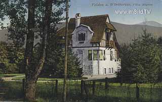 Villa Mignon in Velden - Villach Land - alte historische Fotos Ansichten Bilder Aufnahmen Ansichtskarten 