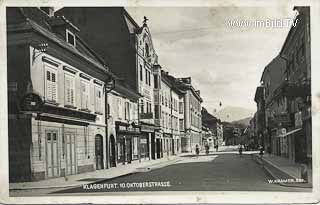 10. Oktober Strasse - alte historische Fotos Ansichten Bilder Aufnahmen Ansichtskarten 