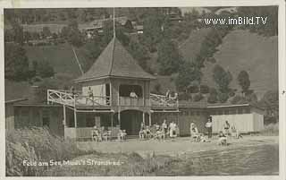 Feld am See - Modls Strandbad - Europa - alte historische Fotos Ansichten Bilder Aufnahmen Ansichtskarten 