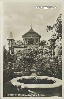 Villa Troppan - Seeboden - Kärnten - alte historische Fotos Ansichten Bilder Aufnahmen Ansichtskarten 