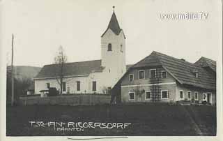 Riegersdorf - Tschan - alte historische Fotos Ansichten Bilder Aufnahmen Ansichtskarten 