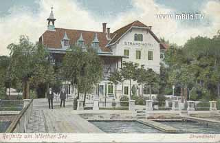 Strandhotel Reifnitz - Oesterreich - alte historische Fotos Ansichten Bilder Aufnahmen Ansichtskarten 