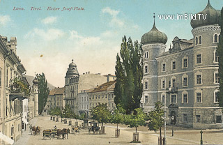 Lienz - Kaiser Josef Platz - Oesterreich - alte historische Fotos Ansichten Bilder Aufnahmen Ansichtskarten 