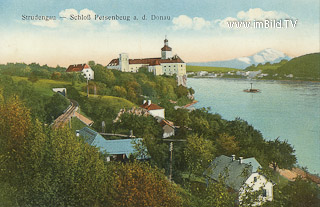Strudengau - Schloss Persenbeug - Oesterreich - alte historische Fotos Ansichten Bilder Aufnahmen Ansichtskarten 