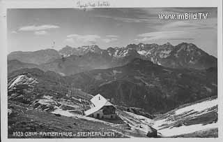 Rainerhaus und Steineraplen - Eisenkappel-Vellach - alte historische Fotos Ansichten Bilder Aufnahmen Ansichtskarten 