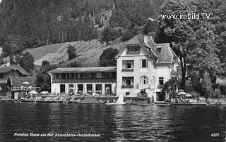 Annenheim - Haus am See - Villach Land - alte historische Fotos Ansichten Bilder Aufnahmen Ansichtskarten 