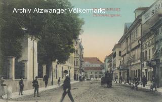 Klagenfurt, Paradeisergasse - Kärnten - alte historische Fotos Ansichten Bilder Aufnahmen Ansichtskarten 