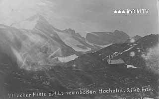 Villacher Hütte a.d. Langenboden - Spittal an der Drau - alte historische Fotos Ansichten Bilder Aufnahmen Ansichtskarten 
