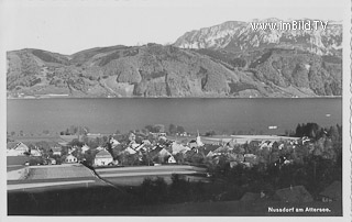Nussdorf am Attersee - alte historische Fotos Ansichten Bilder Aufnahmen Ansichtskarten 