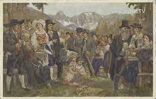 Kärntner Trachtenfest - alte historische Fotos Ansichten Bilder Aufnahmen Ansichtskarten 