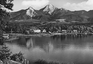 Faakersee mit Mittagskogel - Finkenstein am Faaker See - alte historische Fotos Ansichten Bilder Aufnahmen Ansichtskarten 