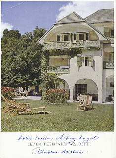 Hotel Mittagskogel - Oberaichwald - Finkenstein am Faaker See - alte historische Fotos Ansichten Bilder Aufnahmen Ansichtskarten 