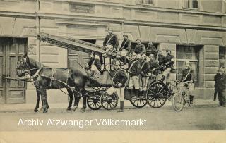 Feuerwehr Villach - Europa - alte historische Fotos Ansichten Bilder Aufnahmen Ansichtskarten 
