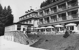 Berghotel - alte historische Fotos Ansichten Bilder Aufnahmen Ansichtskarten 