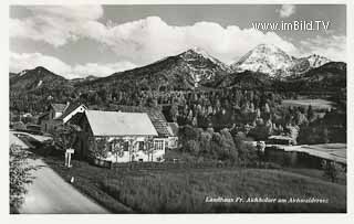 Landhaus Aichholzer - Oberaichwald - alte historische Fotos Ansichten Bilder Aufnahmen Ansichtskarten 