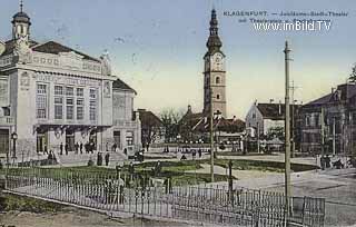 Stadttheater Klagenfurt - alte historische Fotos Ansichten Bilder Aufnahmen Ansichtskarten 