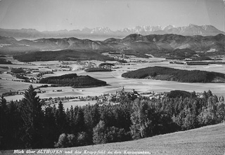 Blick über Althofen - Kärnten - alte historische Fotos Ansichten Bilder Aufnahmen Ansichtskarten 