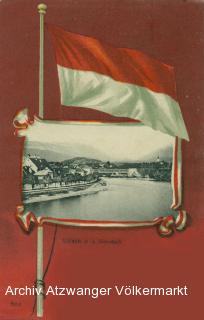 Villach und der Dobratsch - Villach(Stadt) - alte historische Fotos Ansichten Bilder Aufnahmen Ansichtskarten 